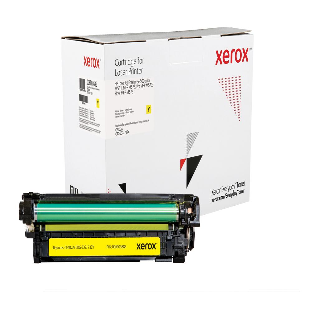 [40729] [006R03686] XEROX Everyday Toner para HP 507A LaserJet Enterprise 500 Color M551(CE402A) Amarillo