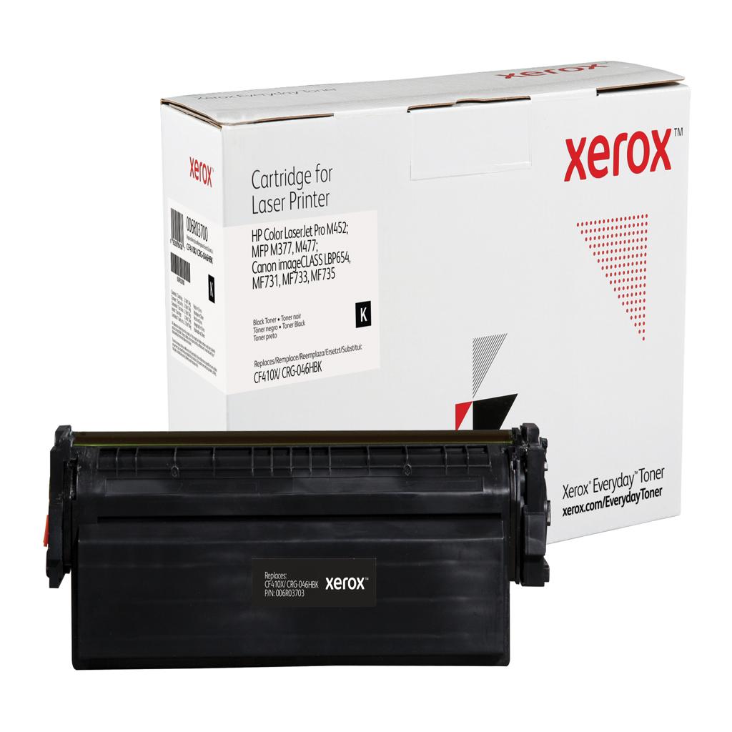 [40798] [006R03700] XEROX Everyday Toner para HP 410X Color LaserJet Pro M452. MFP M377(CF410X CRG046HBK) Negro