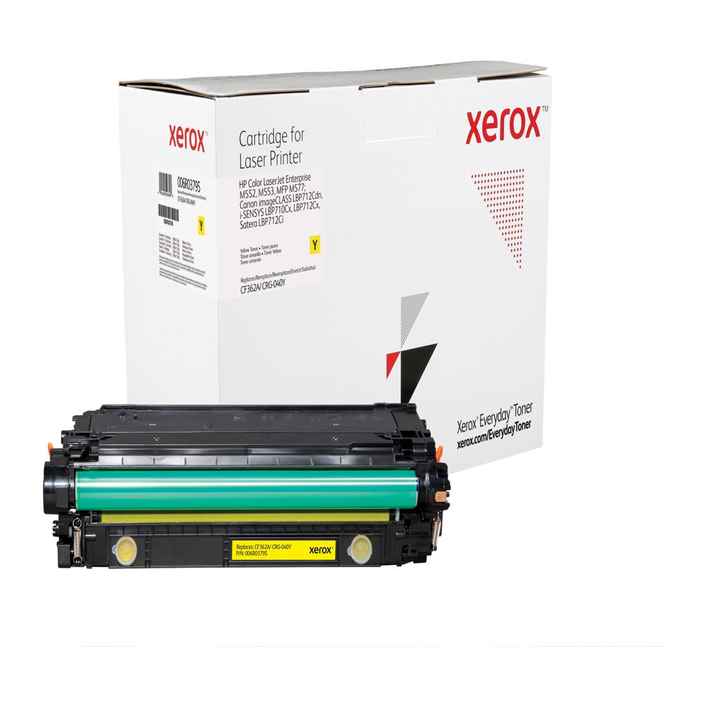 [40806] [006R03795] XEROX Everyday Toner para HP 508A Color LaserJet Enterprise M552(CF362A CRG040Y) Amarillo