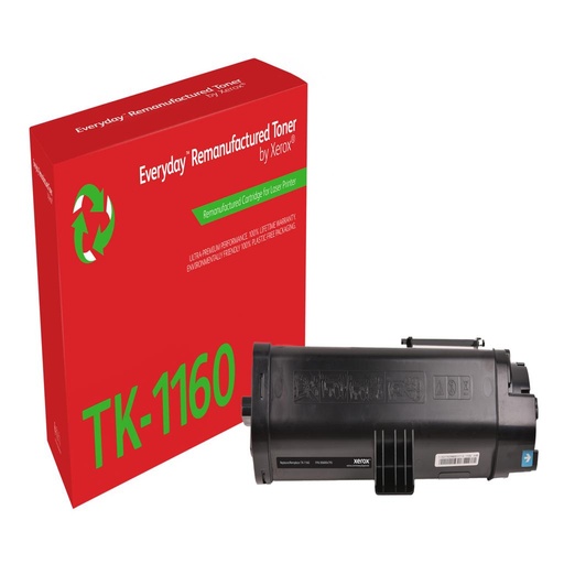 [62278] [006R04795] XEROX Everyday Remanufactured Toner Negro para Kyocera TK-1160